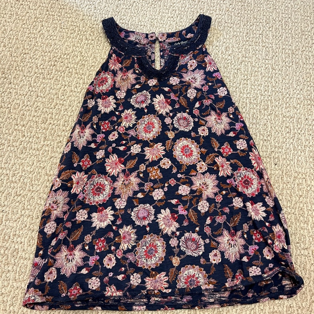 Lucky Brand Floral Tanktop blouse
Size XL